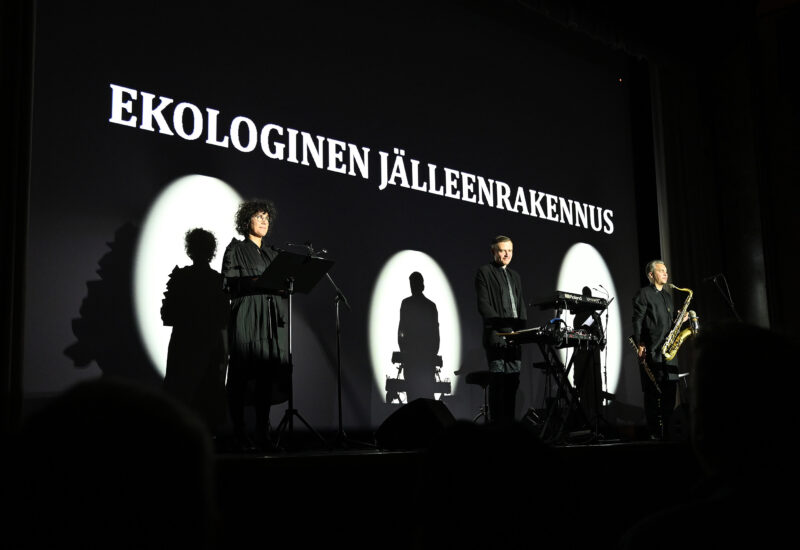 Minttu Mustakallio, Teppo Mäkynen ja Timo Lassy esiintyvät BIOS-festivaaleilla